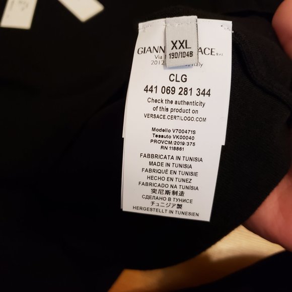 Versace Collection BK Logo Crewneck Wool Sweater - Picture 5 of 6